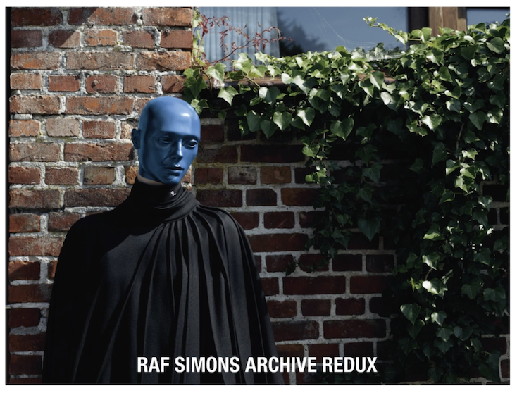 Olivier Rizzo Raf Simons Archive Redux Aw20 Intrepid